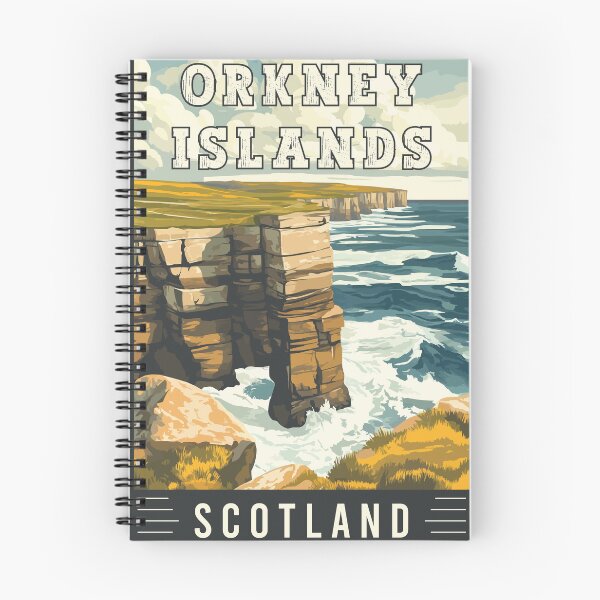 Item preview, Experience Stunning Seascape Orkney Islands in Scotland - Travel Art designed and sold by turtlestart.
