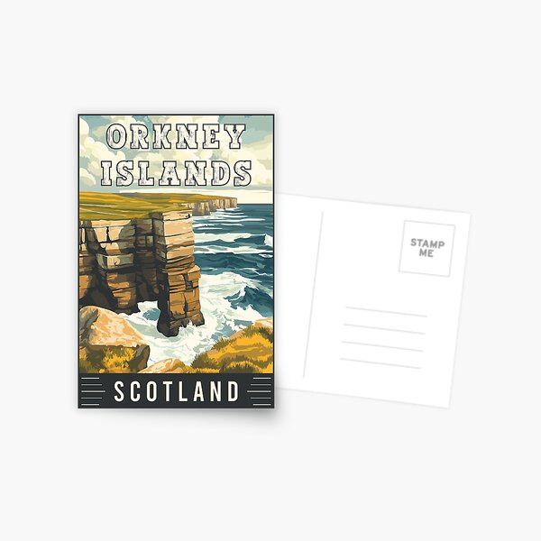 Item preview, Experience Stunning Seascape Orkney Islands in Scotland - Travel Art designed and sold by turtlestart.