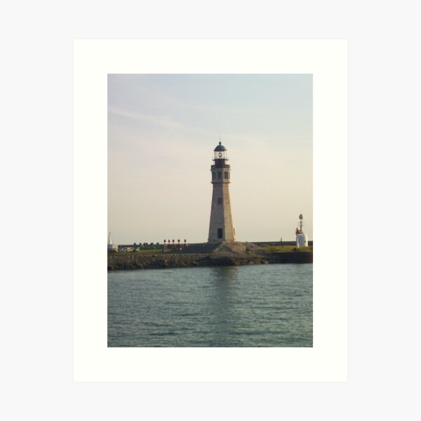 Item preview, The Light House at Erie Basin Marina designed and sold by SCTBUFFALOPHOTO.