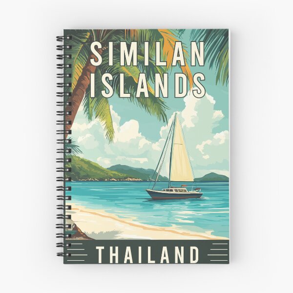 Item preview, Experience Tropical Paradise of Similan Islands in Thailand - Travel Art designed and sold by turtlestart.