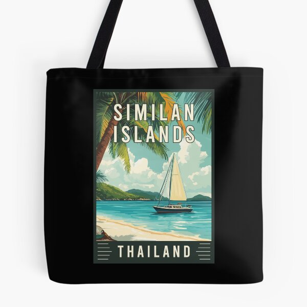 Artikelvorschau, Erleben Sie das tropische Paradies der Similan-Inseln in Thailand - Travel Art entworfen und verkauft von turtlestart.