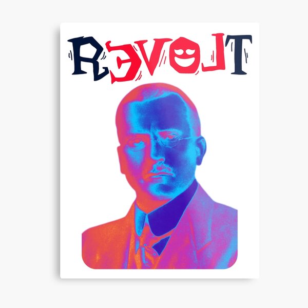 Aperçu de l'œuvre Révolte avec le fantôme de Carl G. Jung créée et vendue par Ghosts Revolt.