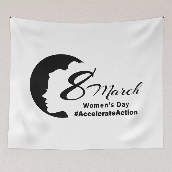 Item preview, International Women's Day Accelerate Action 2025 8 March Vintage designed and sold by jaggyboy.