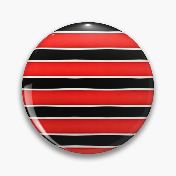 Item preview, Bold Minimalist Stripes – Red & Black Pattern designed and sold by SparkyBamBam.