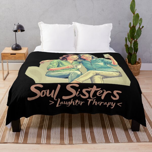 Item preview, Soul Sisters – Laughter Therapy Friendship & Fun designed and sold by Ela-graphicwiz.