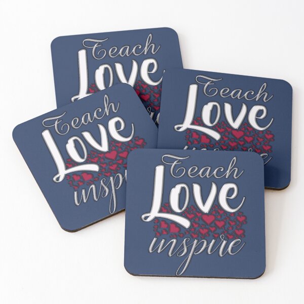 Item preview, Teach Love Inspire Heartfelt Educational  designed and sold by Zakrytos ★★★★★.