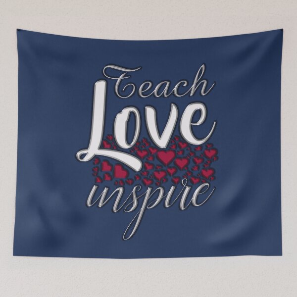 Item preview, Teach Love Inspire Heartfelt Educational  designed and sold by Zakrytos ★★★★★.