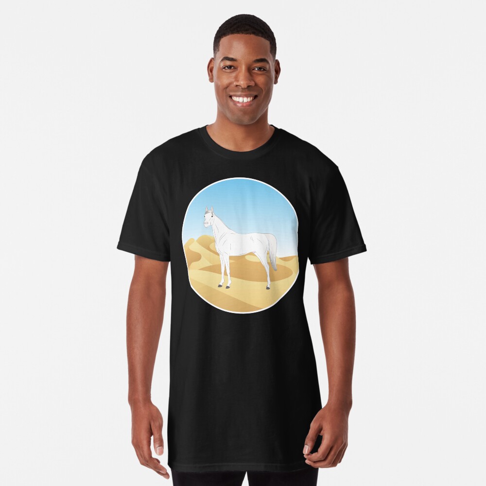 Aperçu de l'œuvre T-shirt long créée et vendue par WebEquitation.