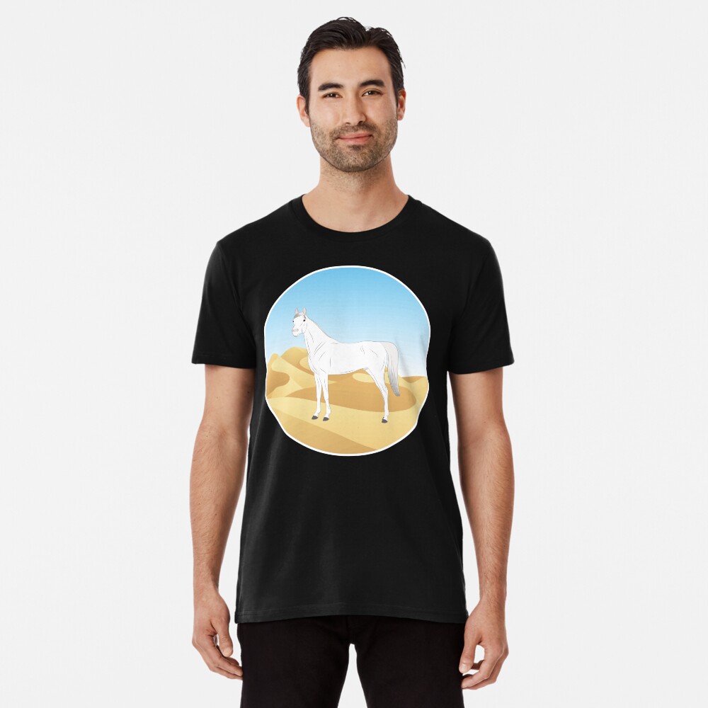 Aperçu de l'œuvre T-shirt premium créée et vendue par WebEquitation.
