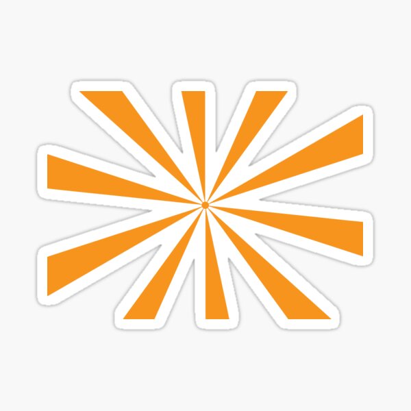 Artikel-Vorschau von Fokus hier drüben Orange Abstraktes Kunstwerk-Design, designt und verkauft von HinksonCox.