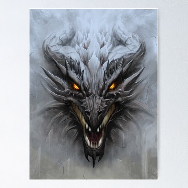 Item preview, dragon with stone background  designed and sold by ArtSE46.