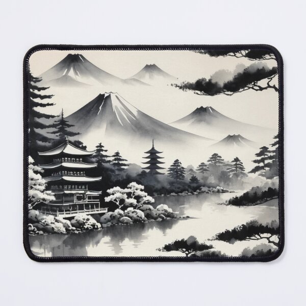 Item preview, Sumi-E Modern Flow designed and sold by 0penvimark.
