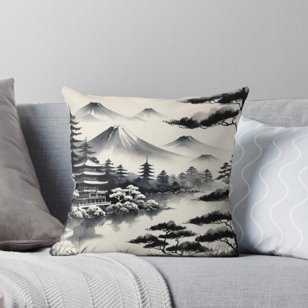 Item preview, Sumi-E Modern Flow designed and sold by 0penvimark.