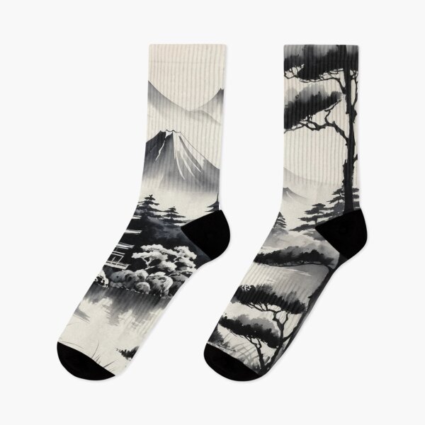 Item preview, Sumi-E Modern Flow designed and sold by 0penvimark.
