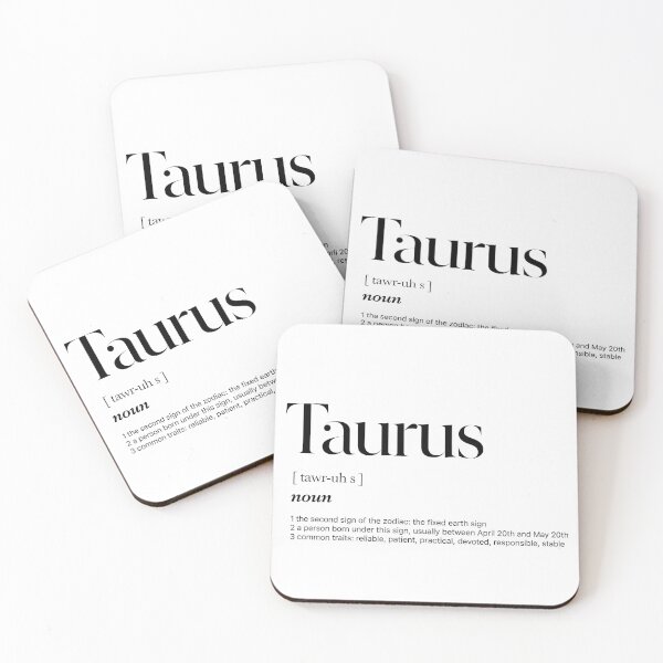 Item preview, Zodiac sign definition for Taurus designed and sold by Denny-Danny.