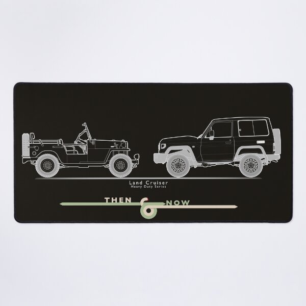 Item preview, Then and Now: Land Cruiser Heavy Duty Series - type iv designed and sold by anuaramir.