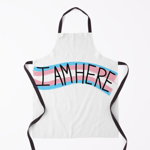 Item preview, I am here - trans pride designed and sold by Nyles-22.