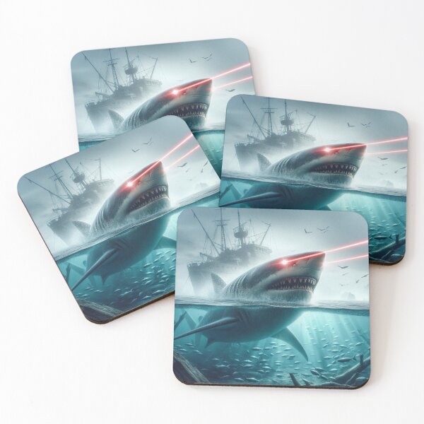Item preview, Shark with laser beams designed and sold by IssysOasis.