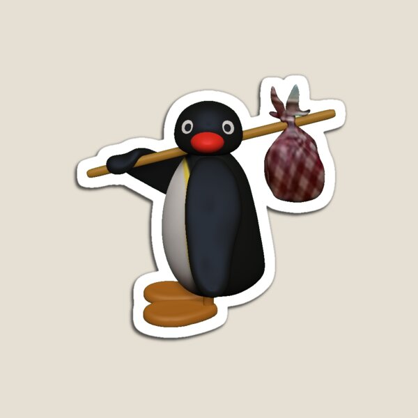 Vista previa del artículo con la obra «Pingüino», diseñado y vendido por emmett_w614.