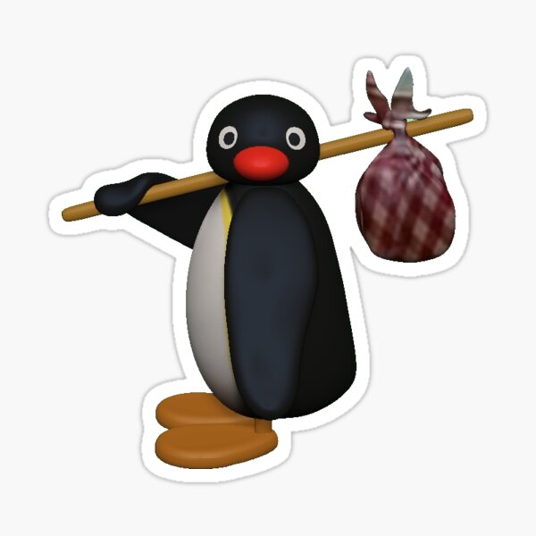 Vista previa del artículo con la obra «Pingüino», diseñado y vendido por emmett_w614.