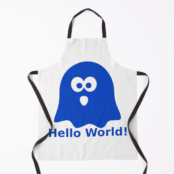 Item preview, Hello World hello ghost simple but attractive design designed and sold by Dezien.