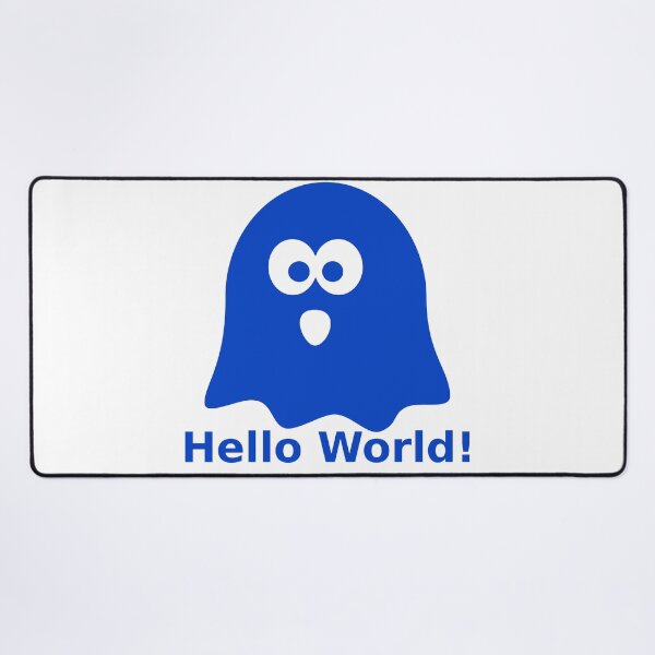 Item preview, Hello World hello ghost simple but attractive design designed and sold by Dezien.