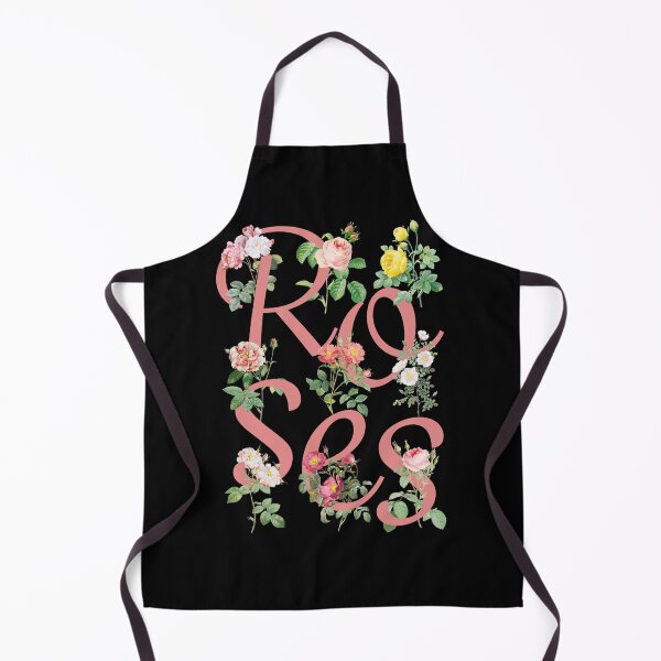 Item preview, Vintage roses typographical gift for botanical art lovers designed and sold by trefail.