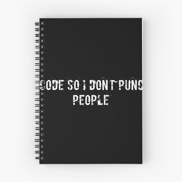 Item preview, I code so I don’t punch people designed and sold by Ninjacatoff.