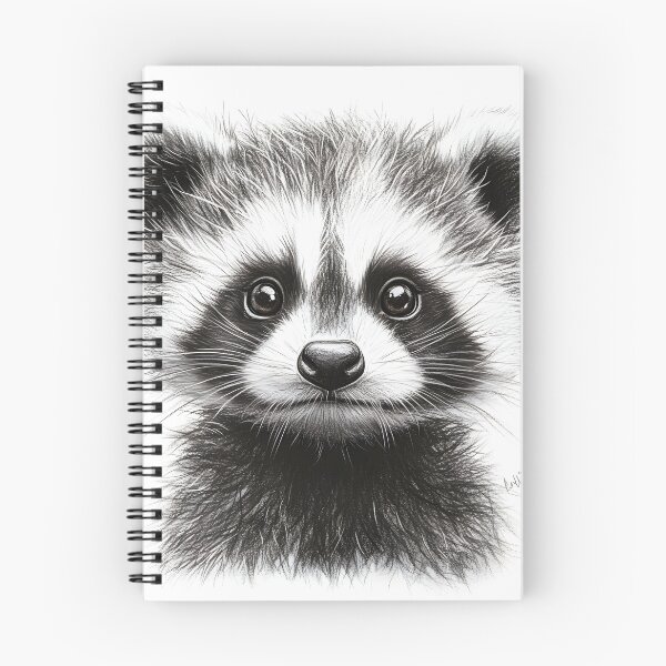 Item preview, Realistic Red Panda pencil drawing designed and sold by Pencil-Art.