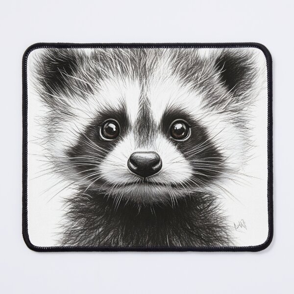 Item preview, Realistic Red Panda pencil drawing designed and sold by Pencil-Art.