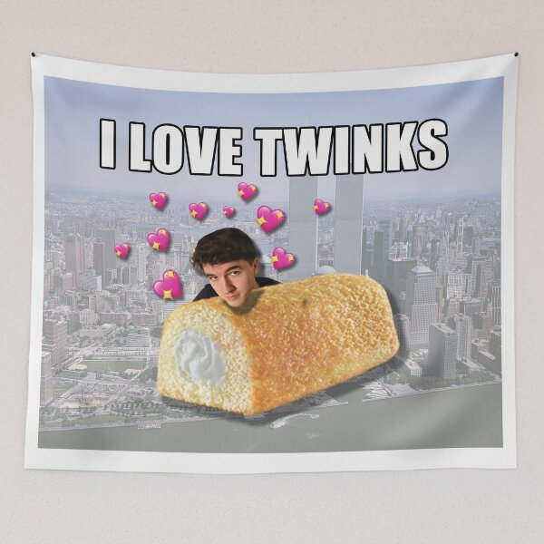 Item preview, I Love Twinks designed and sold by Quinsime’s super awesome merch shop.