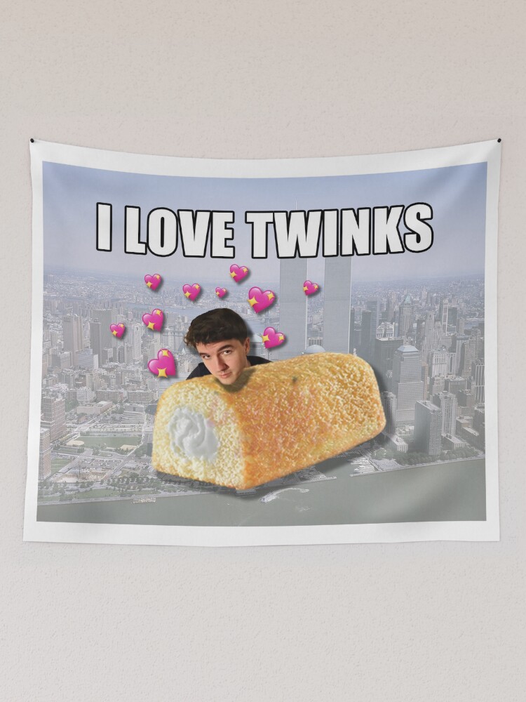 I Love Twinks Tapestry