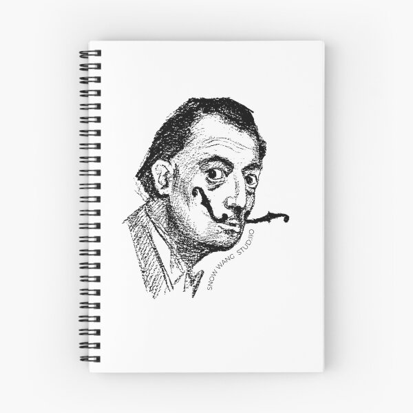 Item preview, Salvador Dali Portrait Violin F Hole  designed and sold by Snow-W-Studio.