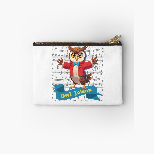 Item preview, OWL Jolson Conductor - Cartoon Musical Owl designed and sold by DesginsDone.