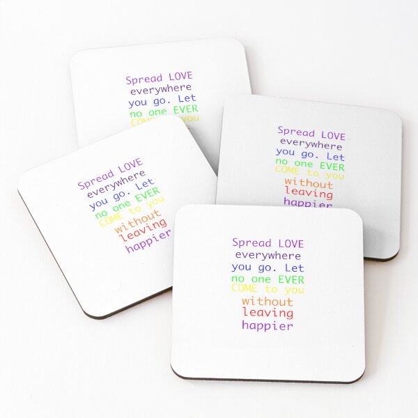 Item preview, Let Love Guide Every Step You Take ?  Spread love everywhere you go. Let no one ever come to you without leaving happier. designed and sold by Kindness Canvas.