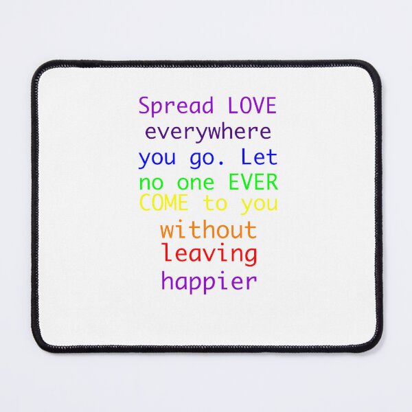 Item preview, Let Love Guide Every Step You Take ?  Spread love everywhere you go. Let no one ever come to you without leaving happier. designed and sold by Kindness Canvas.
