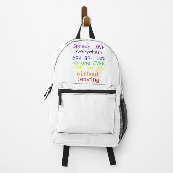 Item preview, Let Love Guide Every Step You Take ?  Spread love everywhere you go. Let no one ever come to you without leaving happier. designed and sold by Kindness Canvas.