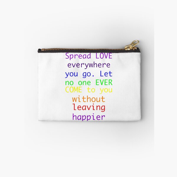 Item preview, Let Love Guide Every Step You Take ?  Spread love everywhere you go. Let no one ever come to you without leaving happier. designed and sold by Kindness Canvas.