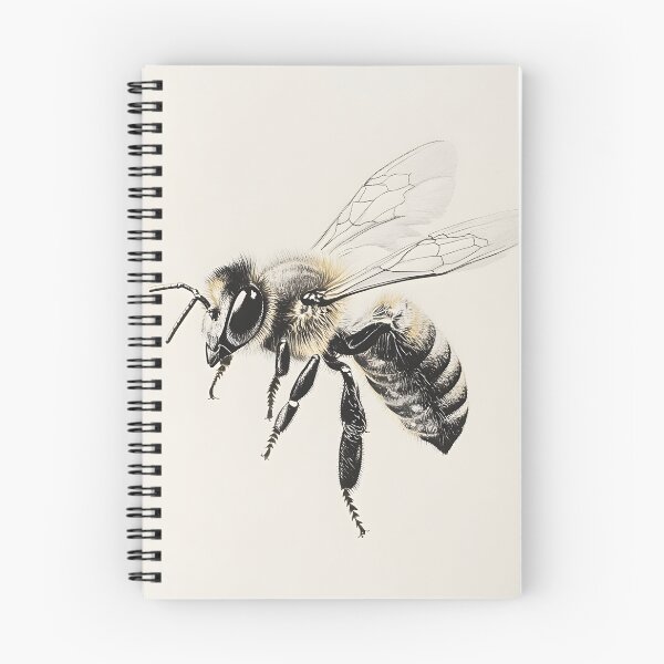 Item preview, Realistic Bee pencil drawing designed and sold by Pencil-Art.