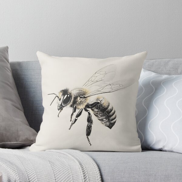 Item preview, Realistic Bee pencil drawing designed and sold by Pencil-Art.
