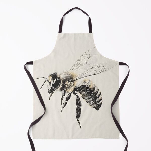 Item preview, Realistic Bee pencil drawing designed and sold by Pencil-Art.