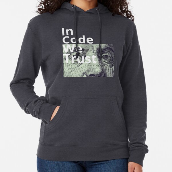 Item preview, In Code we trust, made for geeks and techies designed and sold by ShopVault.