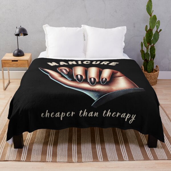 Item preview, Manicure is cheaper than therapy designed and sold by BogskyShop.