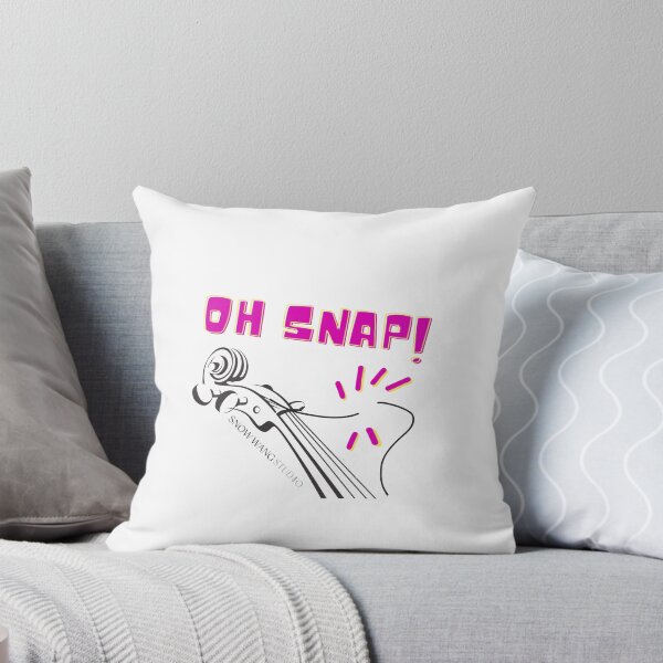 Item preview, Oh Snap, violin string snap, violin string break, violin digital art designed and sold by Snow-W-Studio.