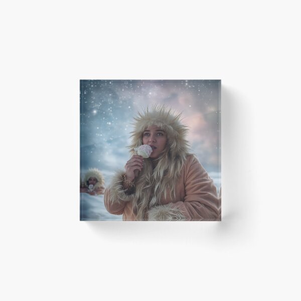 Item preview, An Eskimo woman is eating ice cream designed and sold by szbotond.