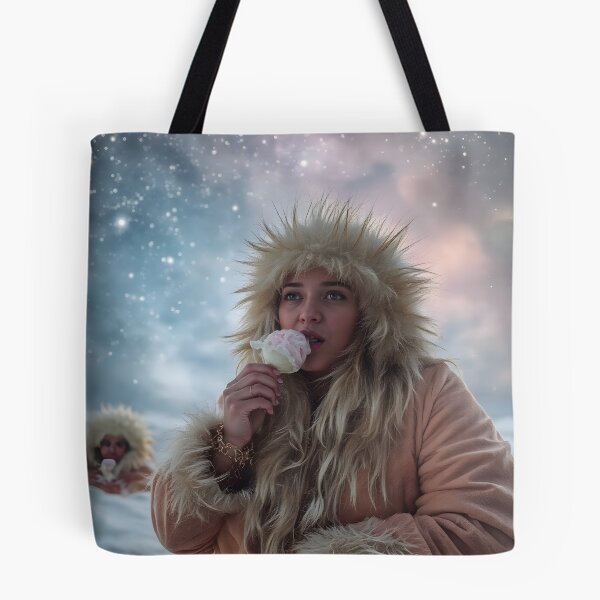 Item preview, An Eskimo woman is eating ice cream designed and sold by szbotond.