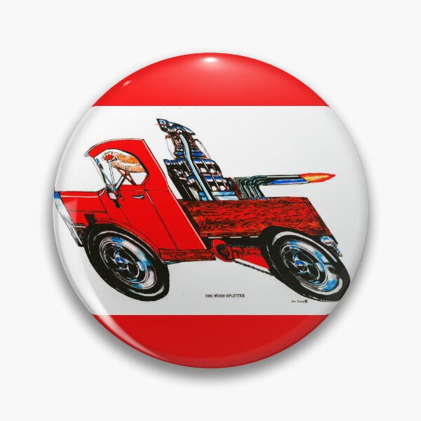 Item preview, THE WOOD SPLITTER !   //   1917 CUSTOM WOOD FLATBED TRUCK designed and sold by Imagin8er.