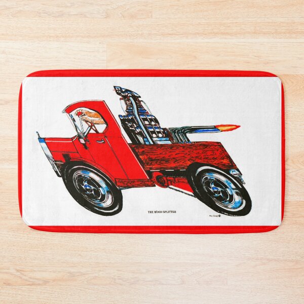 Item preview, THE WOOD SPLITTER !   //   1917 CUSTOM WOOD FLATBED TRUCK designed and sold by Imagin8er.