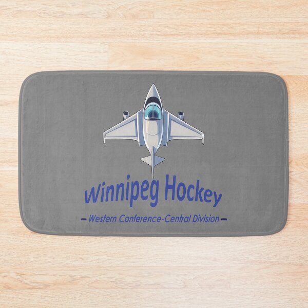 Item preview, Jet with text dedicated to Winnipeg hockey designed and sold by GiCapgraphics.