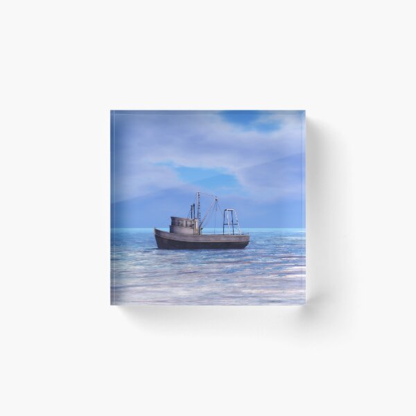 Item preview, The little fishing boat  designed and sold by Liz4paris.